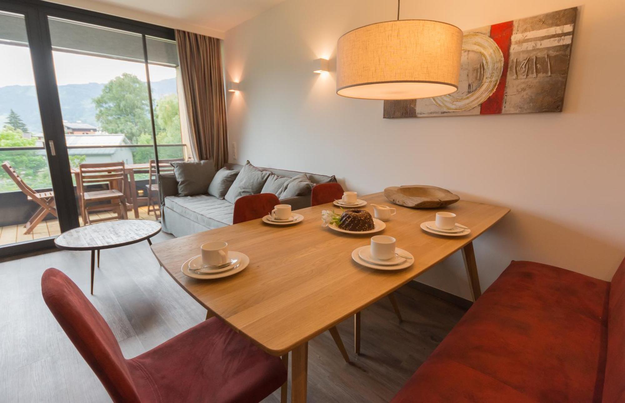 Schoenblick Residence Apartments - Including Summer Card เซลล์อัมเซ ห้อง รูปภาพ
