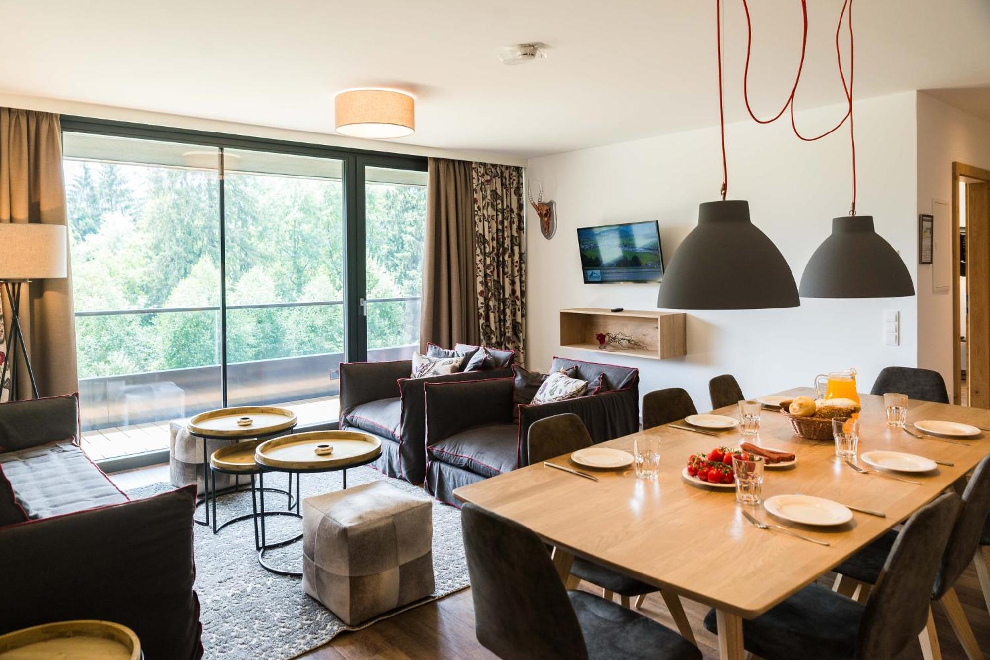 Schoenblick Residence Apartments - Including Summer Card เซลล์อัมเซ ห้อง รูปภาพ