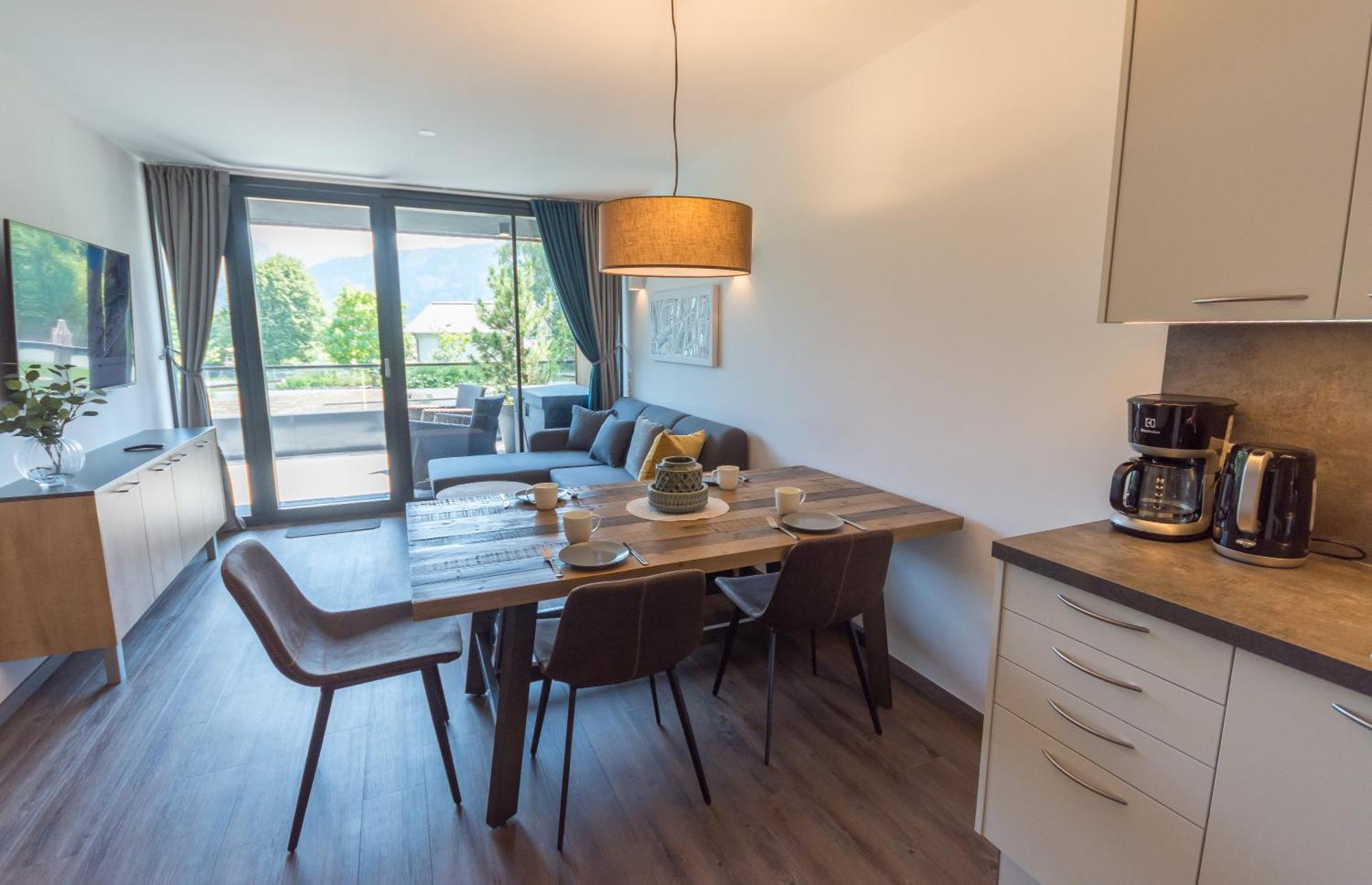 Schoenblick Residence Apartments - Including Summer Card เซลล์อัมเซ ห้อง รูปภาพ